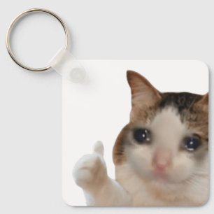 Keychain Thumbs Up Ok Cat Meme