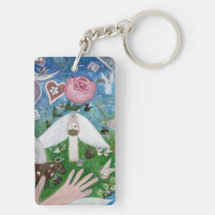 Keychain with Animals and Angels