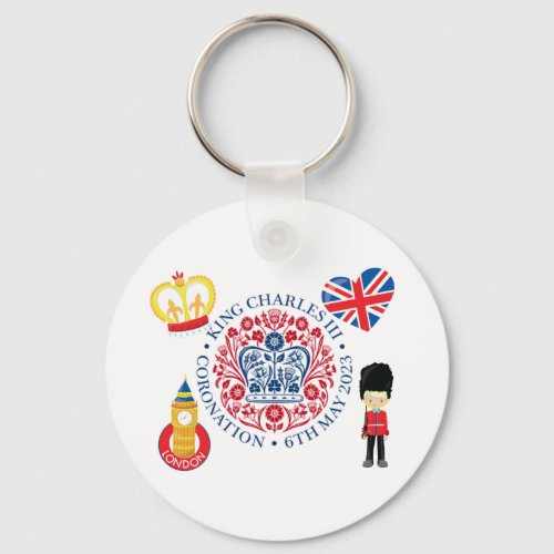 Keychain with Coronation Theme