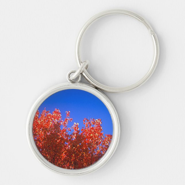 Keychain with Fall photo (Front)