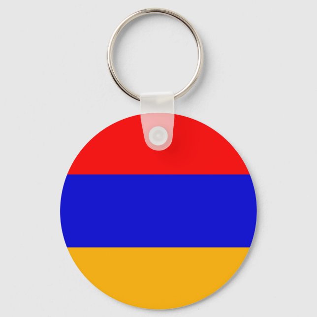 Keychain with Flag of Armenia (Front)