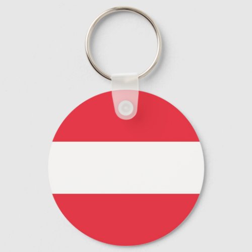 Keychain with Flag of Austria