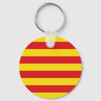 Keychain with Flag of Catalonia