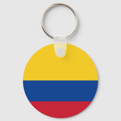 Keychain with Flag of Colombia