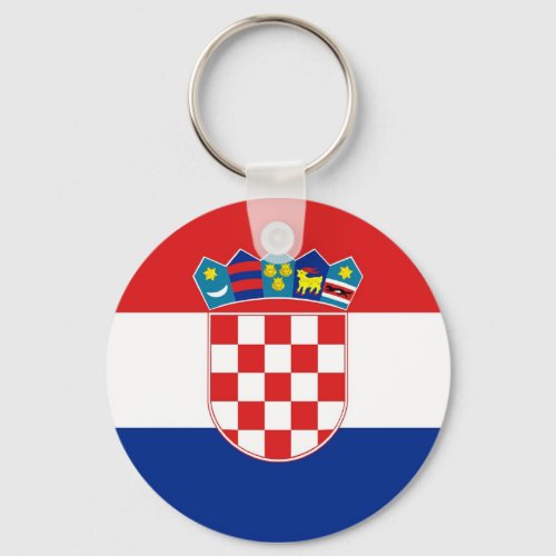 Keychain with Flag of Croatia