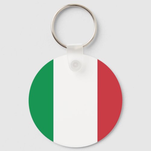 Keychain with Flag of Italy