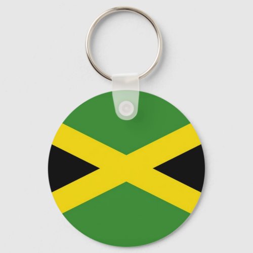 Keychain with Flag of Jamaica