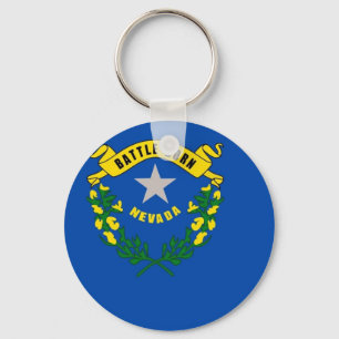 Keychain with Flag of Neavada State