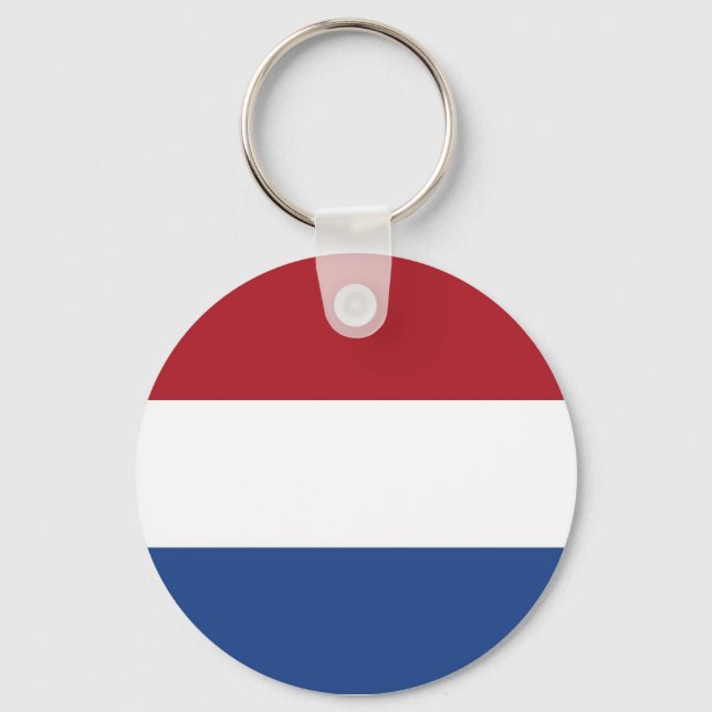 Keychain with Flag of Netherlands (Front)