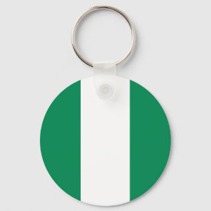 Keychain with Flag of Nigeria