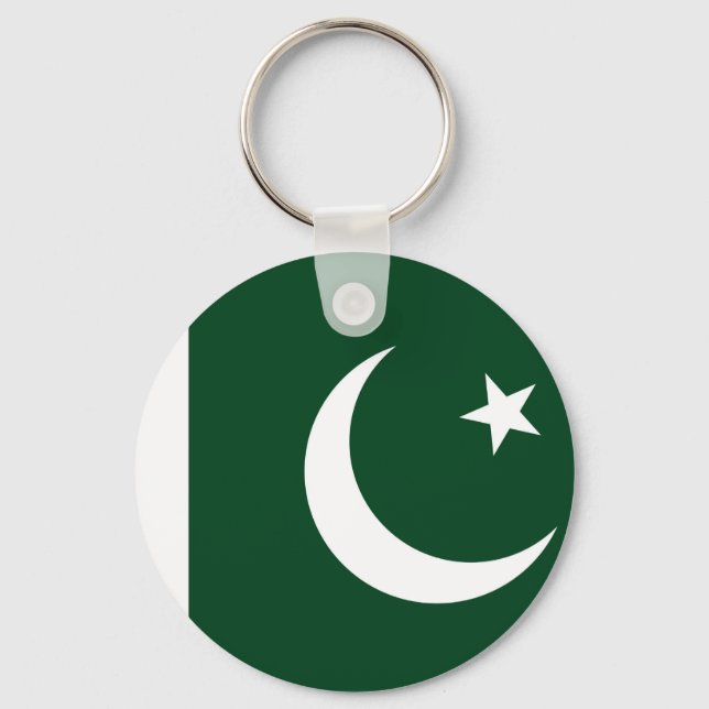 Keychain with Flag of Pakistan (Front)