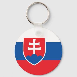 Keychain with Flag of Slovakia