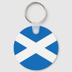 Keychain with Flag of the Scotland United Kingdom