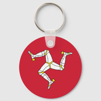 Keychain with Isle of Man Flag, United Kingdom