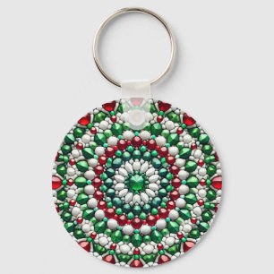 Keychain with Italian Colors Design