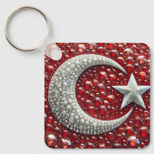 Keychain with Turkish Colors Design