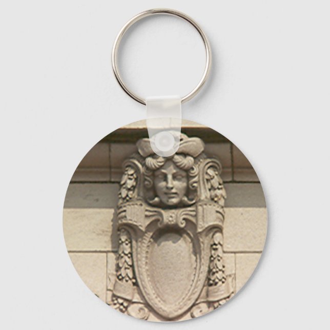 Keychain - Woman in Stone (Front)