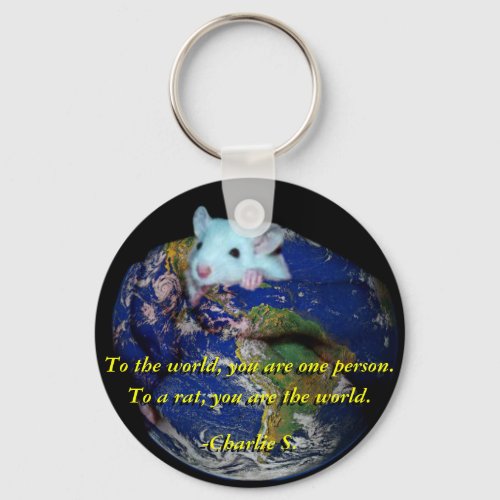 Keychain World Rat Keychain