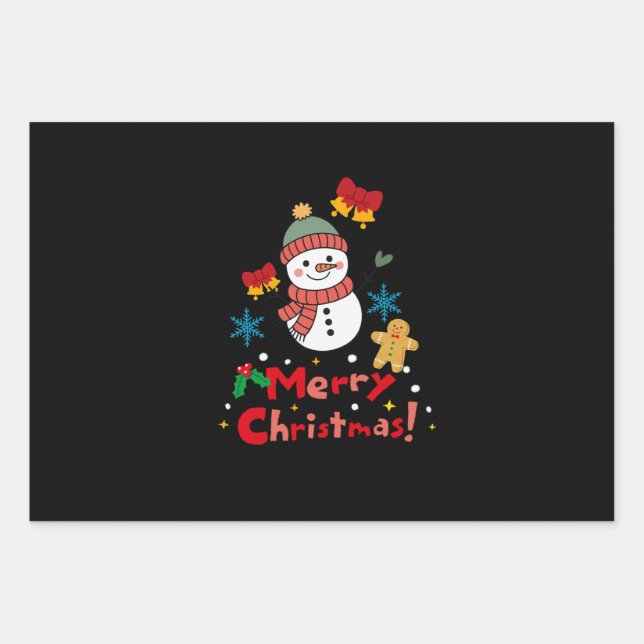 Keychain Wrapping Paper Sheets (Front)