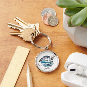 Keychain-Yellowstone Fishing Keychain