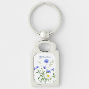 Keychain-Yellowstone Wildflowers Keychain