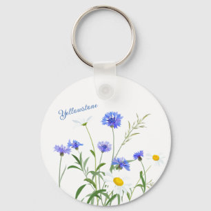 Keychain-Yellowstone Wildflowers Keychain