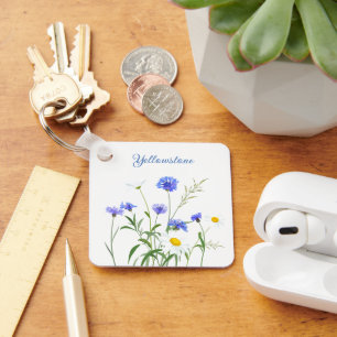 Keychain-Yellowstone Wildflowers Keychain