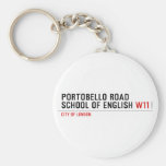 PORTOBELLO ROAD SCHOOL OF ENGLISH  Keychains