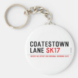 coatestown lane  Keychains
