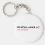 Prosecco avenue  Keychains