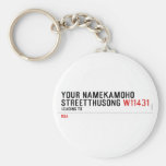 Your NameKAMOHO StreetTHUSONG  Keychains