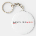 Blackhawks street  Keychains
