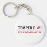 TEMPER D  Keychains