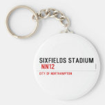 Sixfields Stadium   Keychains