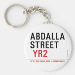 Abdalla  street   Keychains
