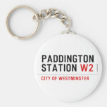 paddington station  Keychains