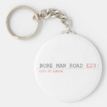bore man road  Keychains