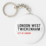 LONDON WEST TWICKENHAM   Keychains
