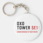oxo tower  Keychains