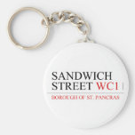 SANDWICH STREET  Keychains