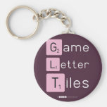 Game
 Letter
 Tiles  Keychains