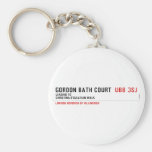 Gordon Bath Court   Keychains