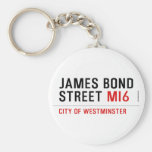 JAMES BOND STREET  Keychains