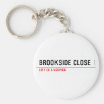 brookside close  Keychains