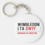 wimbledon lta  Keychains