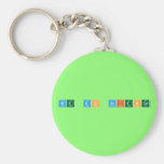 We do science  Keychains