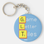 Game
 Letter
 Tiles  Keychains
