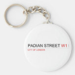 PADIAN STREET  Keychains