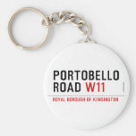 Portobello road  Keychains