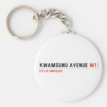 KwaMsunu Avenue  Keychains